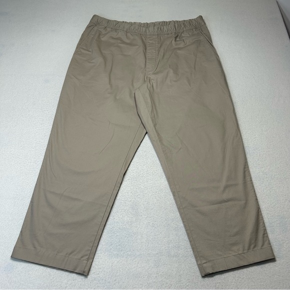 UNIQLO Mens Cotton Relaxed Ankle Pants Size XL - Picture 2 of 9